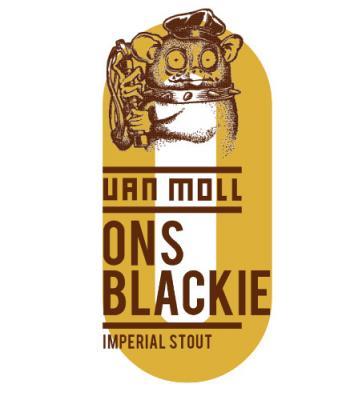 van moll ons blackie bier logo